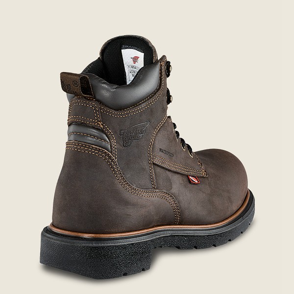 Red Wing Iş Botu Erkek - Dynaforce® - 6-Inch Insulated Waterproof Soft Toe - Koyu Gri - 89KAQPDOI